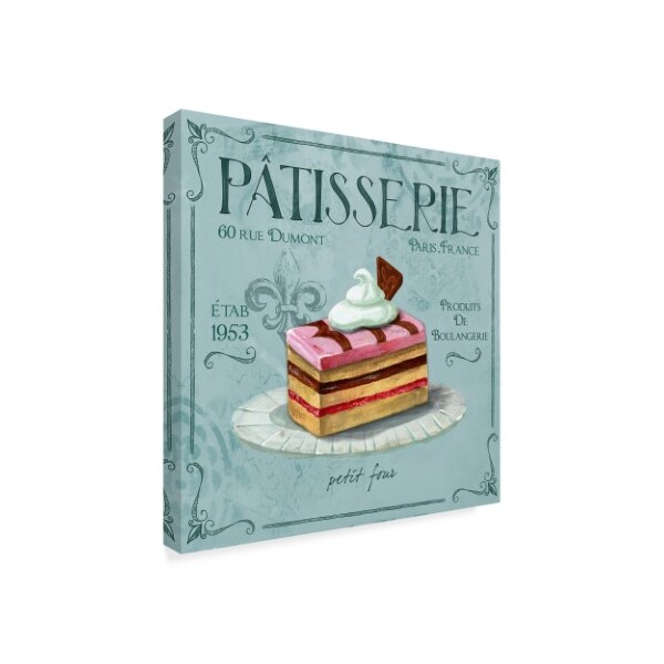 Trademark Fine Art Fiona Stokes-Gilbert 'Petit Four' Canvas Art, 18x18 - ALI29671-C1818GG