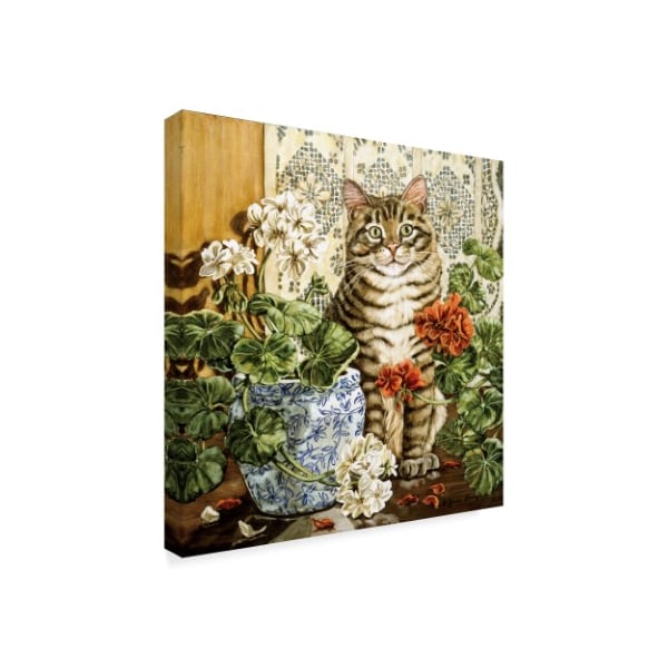 Trademark Fine Art Jan Benz 'Winters Garden' Canvas Art, 35x35 - ALI36311-C3535GG