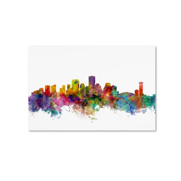 Trademark Fine Art Michael Tompsett 'New Orleans Louisiana Skyline' Canvas Art, 30x47 - MT0571-C3047GG