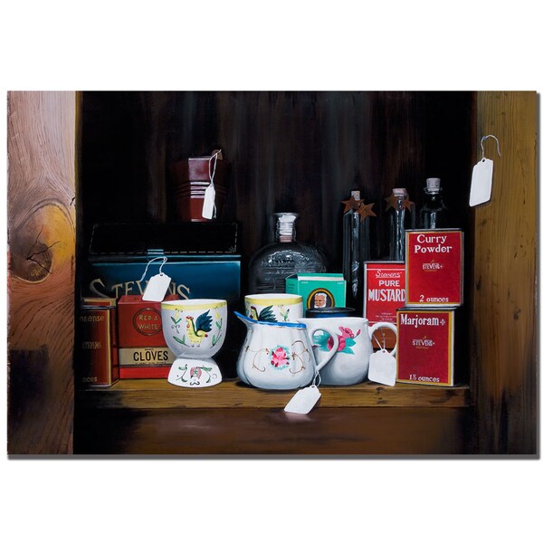 Trademark Fine Art Roderick Stevens 'Antique Store III' Canvas Art, 22x32 - RS009-C2232GG