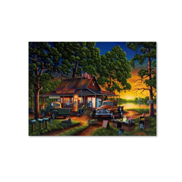 Trademark Fine Art Geno Peoples 'Joses Country Store' Canvas Art, 18x24 - ALI19575-C1824GG