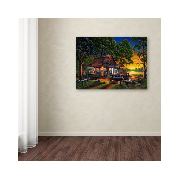 Trademark Fine Art Geno Peoples 'Joses Country Store' Canvas Art, 18x24 - ALI19575-C1824GG