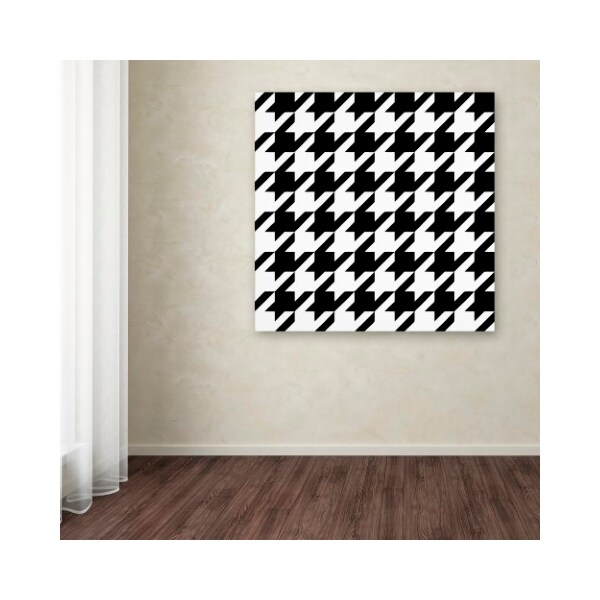 Trademark Fine Art Color Bakery 'Xmas Houndstooth 6' Canvas Art, 14x14 - ALI4897-C1414GG