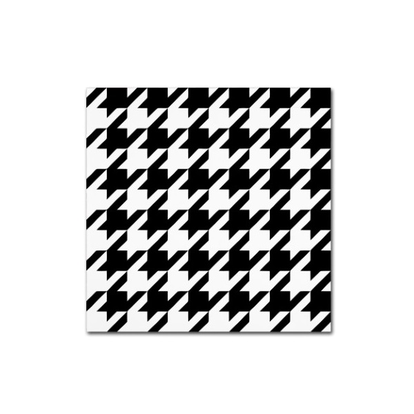 Trademark Fine Art Color Bakery 'Xmas Houndstooth 6' Canvas Art, 14x14 - ALI4897-C1414GG