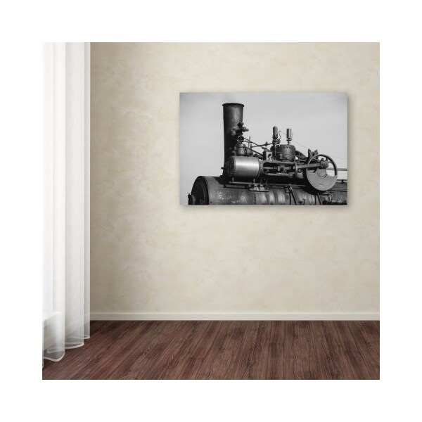 Trademark Fine Art Jason Shaffer 'Steam Engine' Canvas Art, 16x24 - JS0120-C1624GG