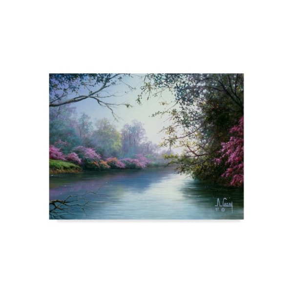 Trademark Fine Art Anthony Casay 'Garden Scene 11' Canvas Art, 18x24 - ALI20239-C1824GG