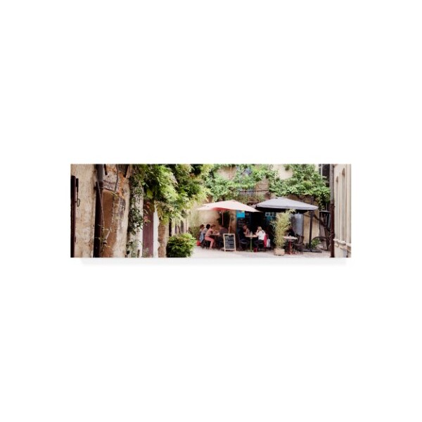 Trademark Fine Art Philippe Hugonnard 'France Provence 2 Provencal Restaurant' Canvas Art, 8x24 - PH01380-C824GG