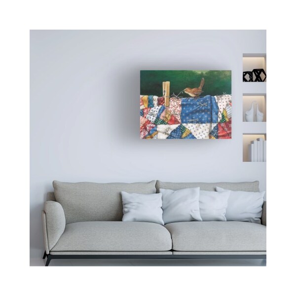 Trademark Fine Art Dempsey Essick 'Tug of War Perch' Canvas Art, 18x24 - ALI47611-C1824GG