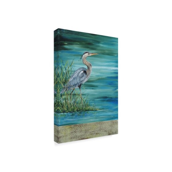 Trademark Fine Art Jean Plout 'Great Blue Heron' Canvas Art, 22x32 - ALI30073-C2232GG