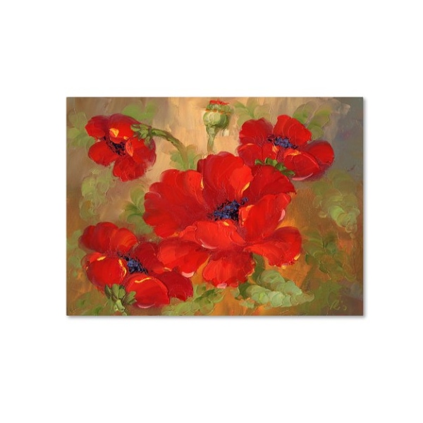 Trademark Fine Art Rio 'Poppies' Canvas Art, 30x47 - MA077-C3040GG