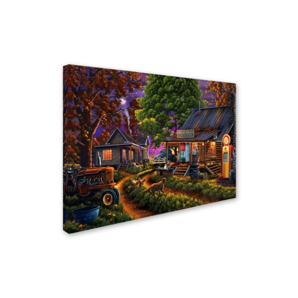 Trademark Fine Art Geno Peoples 'Sleepy Hollow General Store' Canvas Art, 14x19 - ALI19589-C1419GG