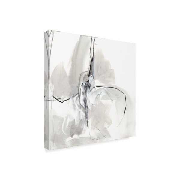 Trademark Fine Art June Erica Vess 'Monochrome Gestures Viii' Canvas Art, 14x14 - WAG05102-C1414GG