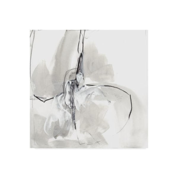 Trademark Fine Art June Erica Vess 'Monochrome Gestures Viii' Canvas Art, 14x14 - WAG05102-C1414GG