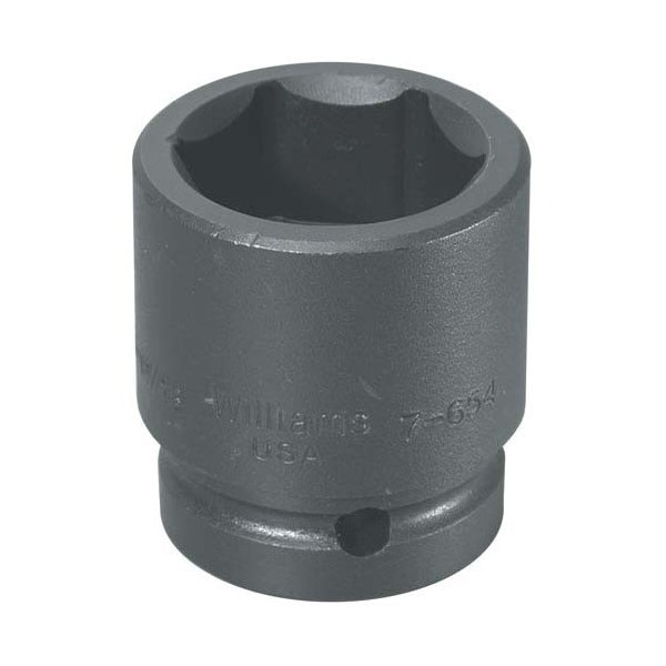 Williams Socket, 5 3/8 Inch OAL, Shallow, 1 Inch Dr, 4 Inch Size - JHW7-6128