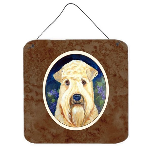 Carolines Treasures Wheaten Terrier Soft Coated Wall or Door Hanging Prints - 7254DS66