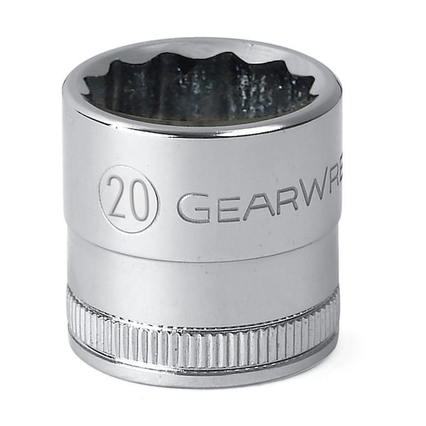 Gearwrench 1/2" Drive 6 Point Standard Metric Socket 15mm - 80627