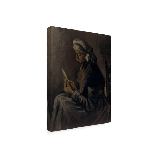 Trademark Fine Art Vincent Van Gogh 'The Potato Peeler' Canvas Art, 18x24 - BL02031-C1824GG