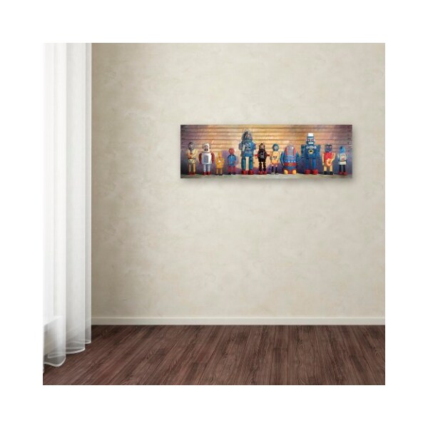 Trademark Fine Art Eric Joyner 'The Usual Suspects' Canvas Art, 16x47 - ALI1046-C1647GG