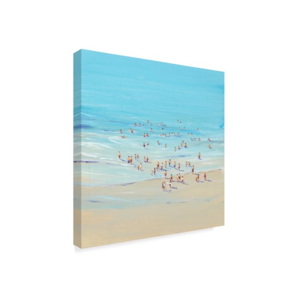 Trademark Fine Art Tim Otoole 'Beach Day I' Canvas Art, 18x18 - WAG04775-C1818GG
