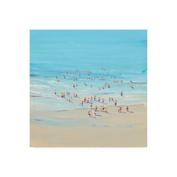 Trademark Fine Art Tim Otoole 'Beach Day I' Canvas Art, 18x18 - WAG04775-C1818GG