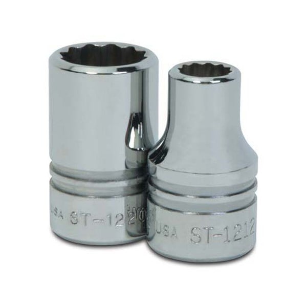 Williams Socket, 1 1/2 Inch OAL, 1/2 Inch Dr, 25/32 Inch Size - JHWST-1225