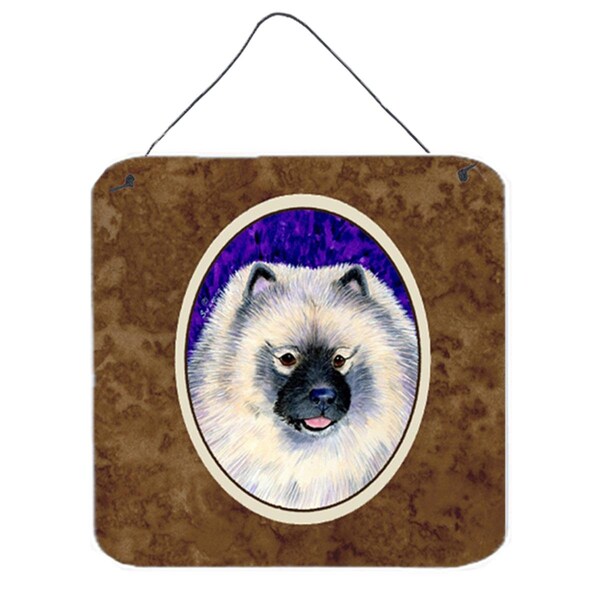 Micasa Keeshond Aluminium Metal Wall Or Door Hanging Prints - MI232509