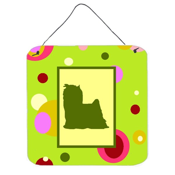 Micasa Yorkie Aluminium Metal Wall Or Door Hanging Prints - MI233741