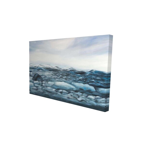 Fondo 20 x 30 in. Glaciers In Iceland-Print on Canvas - FO2779930