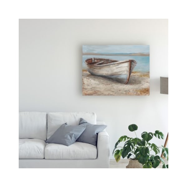 Trademark Fine Art Ethan Harper 'Whitewashed Boat I' Canvas Art, 24x32 - WAG10368-C2432GG