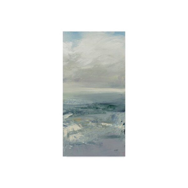 Trademark Fine Art Julia Purinton 'Waves Iii Muted' Canvas Art, 24x47 - WAP04698-C2447GG