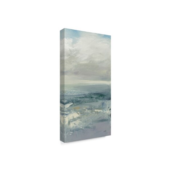 Trademark Fine Art Julia Purinton 'Waves Iii Muted' Canvas Art, 24x47 - WAP04698-C2447GG