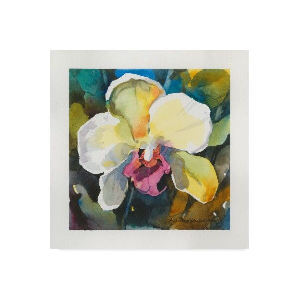Trademark Fine Art Annelein Beukenkamp 'Elegance White Pink' Canvas Art, 35x35 - ALI38128-C3535GG