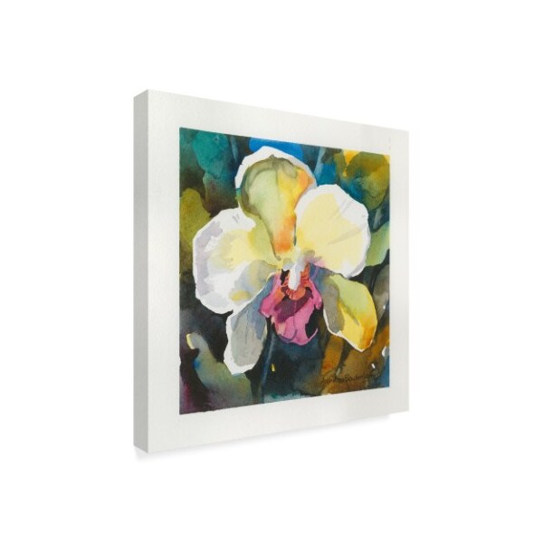Trademark Fine Art Annelein Beukenkamp 'Elegance White Pink' Canvas Art, 35x35 - ALI38128-C3535GG