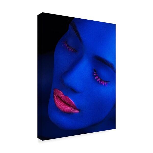 Trademark Fine Art James Mahfuz 'Still Got The Blues' Canvas Art, 24x32 - 1X08234-C2432GG