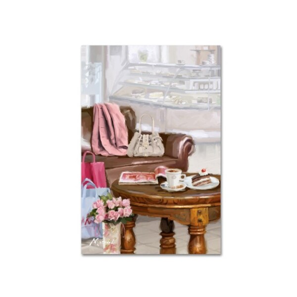 Trademark Fine Art The Macneil Studio 'Coffee Shop 2' Canvas Art, 16x24 - ALI09616-C1624GG