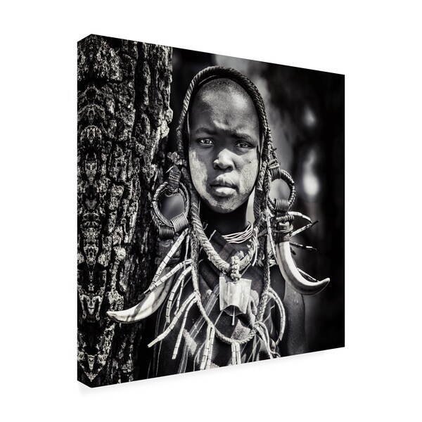 Trademark Fine Art Piet Flour 'Enigma' Canvas Art, 24x24 - 1X08872-C2424GG