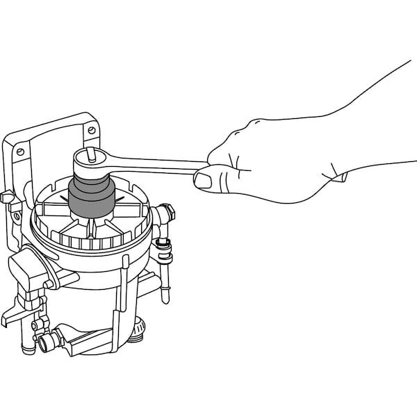 Lisle FUEL FLTR SKT 5.9L CUMMINS DODGE DIESEL - LI14600