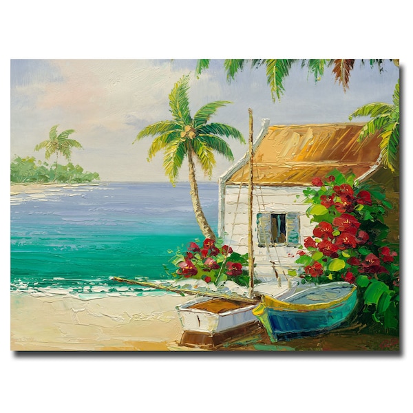 Trademark Fine Art Rio 'Key West Breeze' Canvas Art, 26x32 - MA0199-C2632GG
