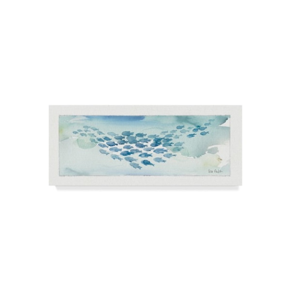 Trademark Fine Art Lisa Audit 'Sea Life One' Canvas Art, 20x47 - WAP04996-C2047GG