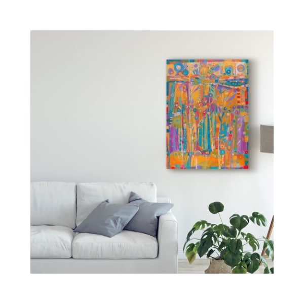 Trademark Fine Art Sue Davis 'A Brand New Day Abstract Modern' Canvas Art, 35x47 - ALI44214-C3547GG