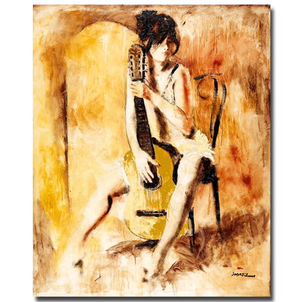 Trademark Fine Art Joarez 'Love Song' Canvas Art, 18x24 - MA0128-C1824GG