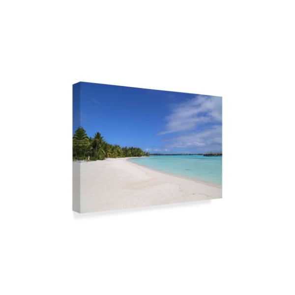 Trademark Fine Art American School 'Bora Bora Beach' Canvas Art, 30x47 - BL02410-C3047GG