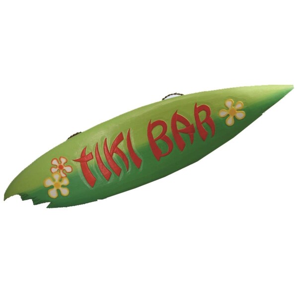 Ram Game Room Tiki Bar Surfboard - ODR706