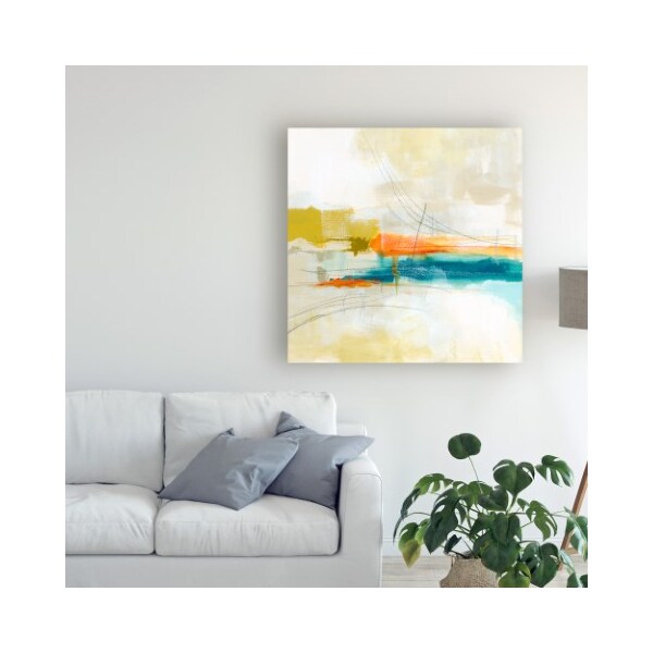 Trademark Fine Art June Erica Vess 'Atmospheric V' Canvas Art, 24x24 - WAG11686-C2424GG