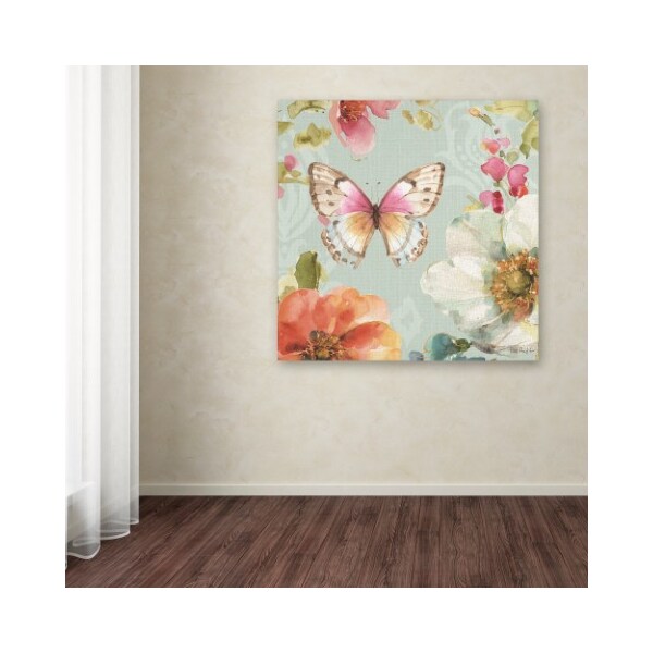 Trademark Fine Art Lisa Audit 'Colorful Breeze V' Canvas Art, 18x18 - WAP00647-C1818GG