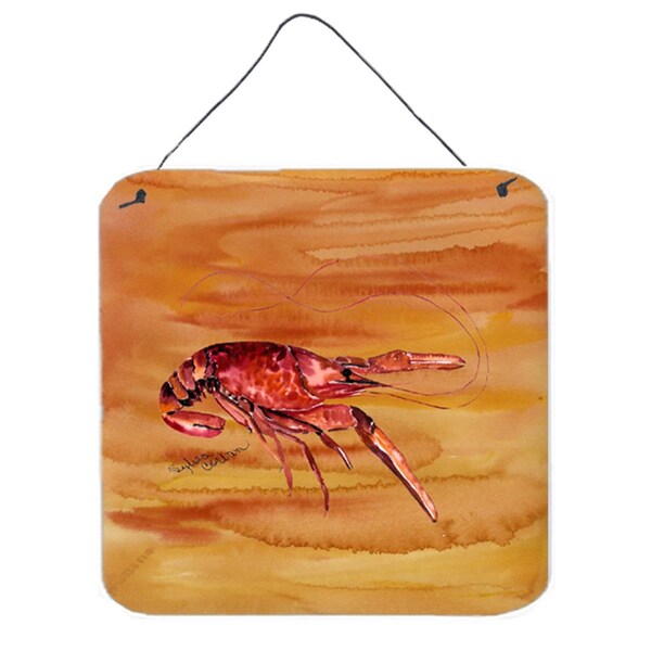 Micasa Crawfish Aluminium Metal Wall or Door Hanging Prints - MI728970