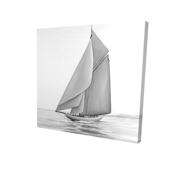 Begin Home Decor 16 x 16 in. Vintage Sailing Ship-Print on Canvas - 2080-1616-CO74