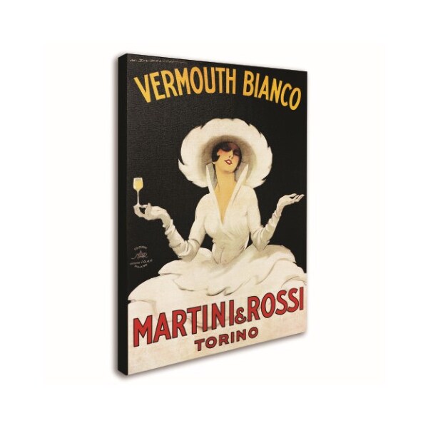 Trademark Fine Art 'Vermouth Bianco Martini Rossi' Canvas Art, 14x19 - V6049-C1419GG