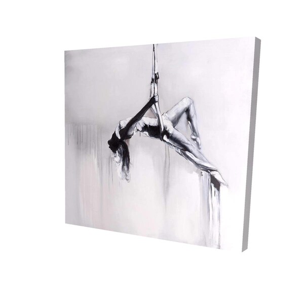 Begin Home Decor 16 x 16 in. Dancer on Aerial Contortion-Print on Canvas - 2080-1616-SP35