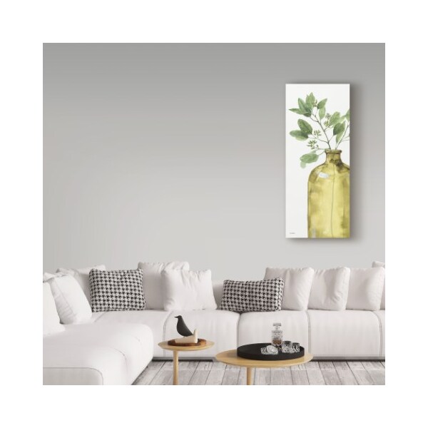 Trademark Fine Art Lisa Audit 'Mixed Greens Lxxxiv' Canvas Art, 8x19 - WAP06612-C819GG